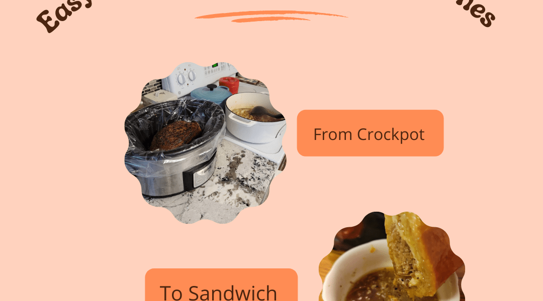 Crockpot French Dip Sandwiches Recipe